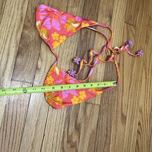 Beach Riot Raquel Hula Hibiscus Floral Bikini - Picture 8 of 10